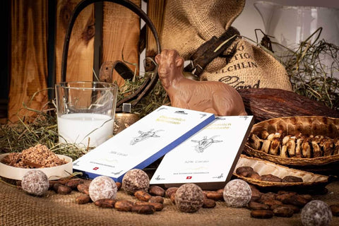 bester-kauf.ch Ziegenmilch-Schokolade Grand Cru 50g Bluemlisberg   Schokolade